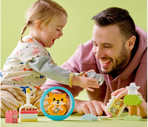 LEGO DUPLO 10977 Mój pierwszy szczeniak i kotek z odgłosami - 1040652 - zdjęcie 6